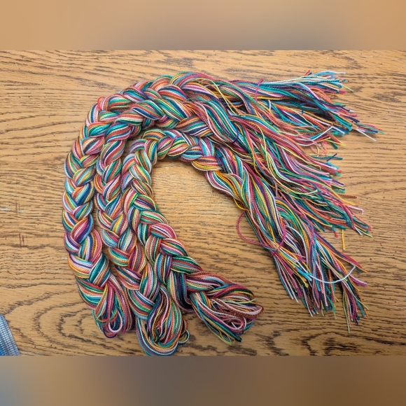 Needle Point Thread single strand hand-dyed cotton in bright colors 102 Yards - Picture 1 of 6